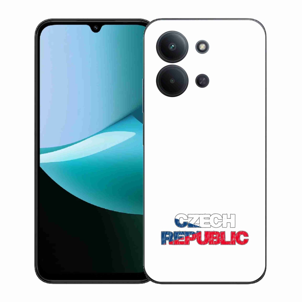 Gél borítás mmCase a Xiaomi Redmi 15C 4G (171mm)/Poco C85 4G (171mm) - Csehország fehér háttérrel