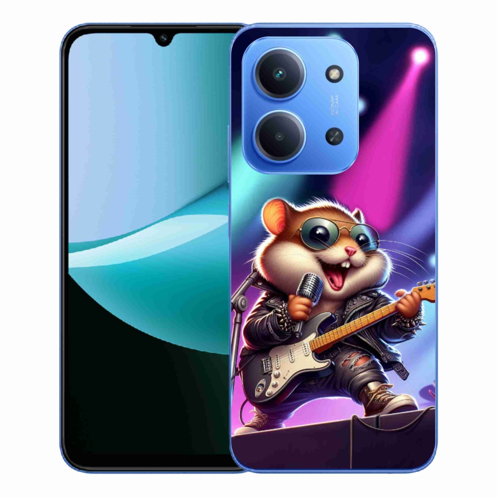 Gél borítás mmCase a Xiaomi Redmi 15C 4G/5G (173mm) - hamster rockerhez
