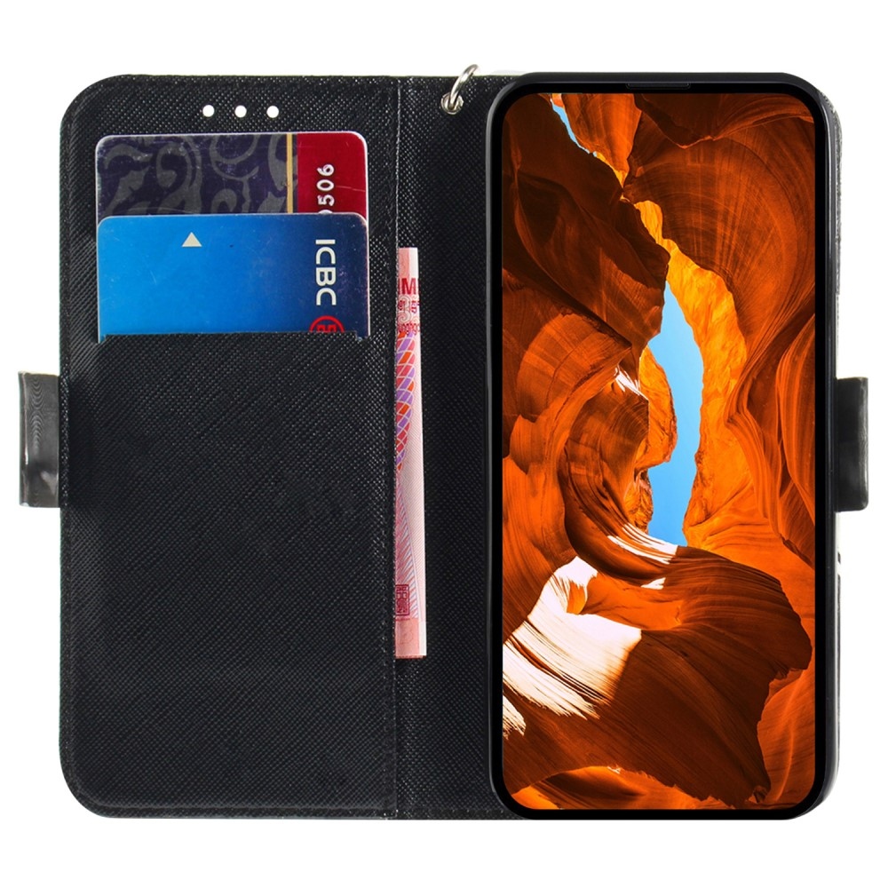 Nyomtatott könyv tok a Xiaomi Redmi 12 4G/5G készülékhez - angry panda