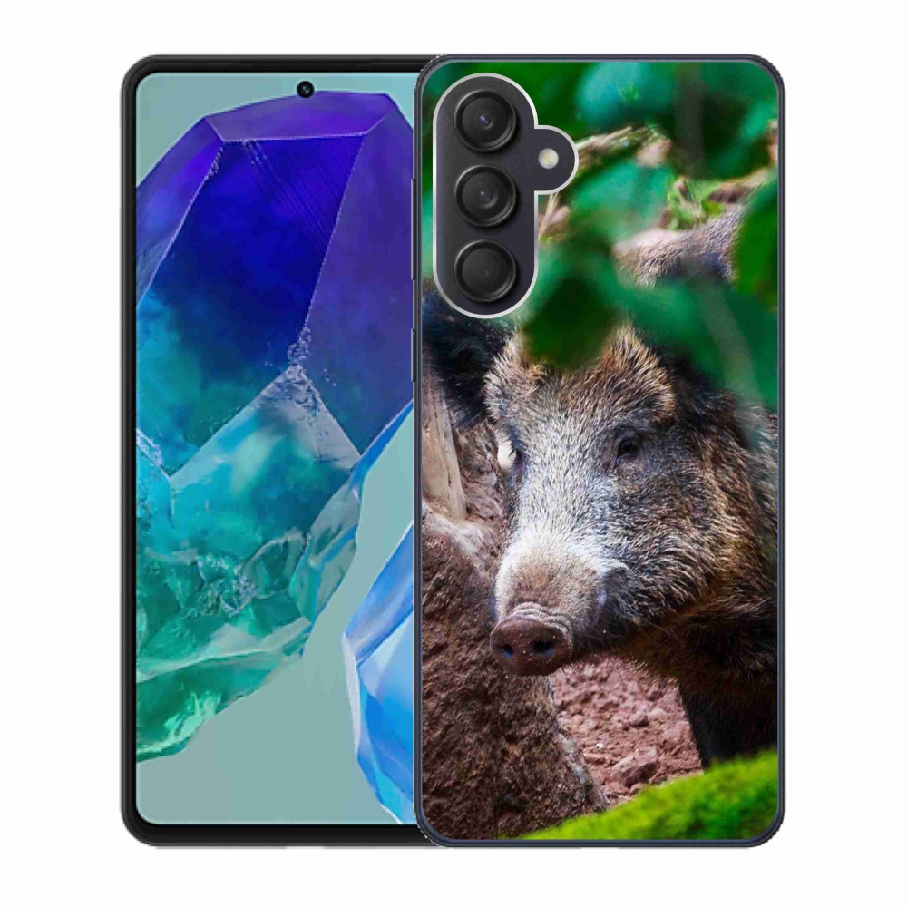 Gél borító mmCase Samsung Galaxy M55 5G - vaddisznóhoz