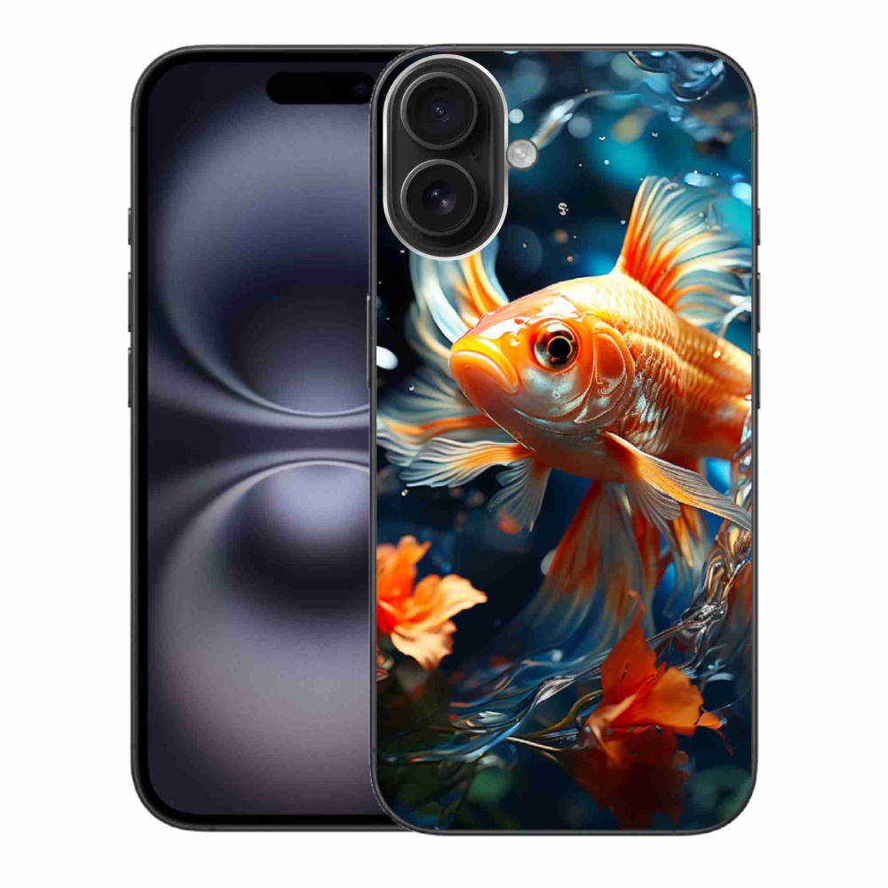 Gél védőburkolat mmCase iPhone 16 Plus készülékhez - hal
