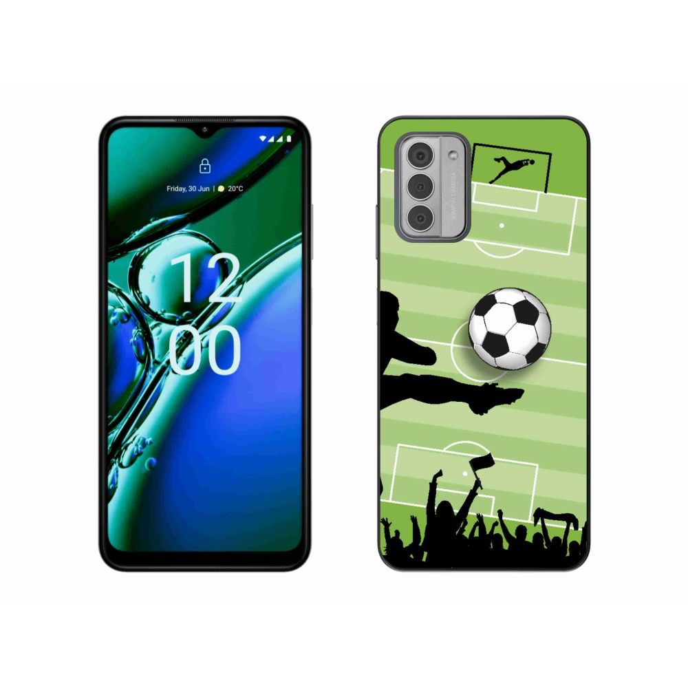 Zselés borítás mmCase a Nokia G42 készülékhez - foci 3