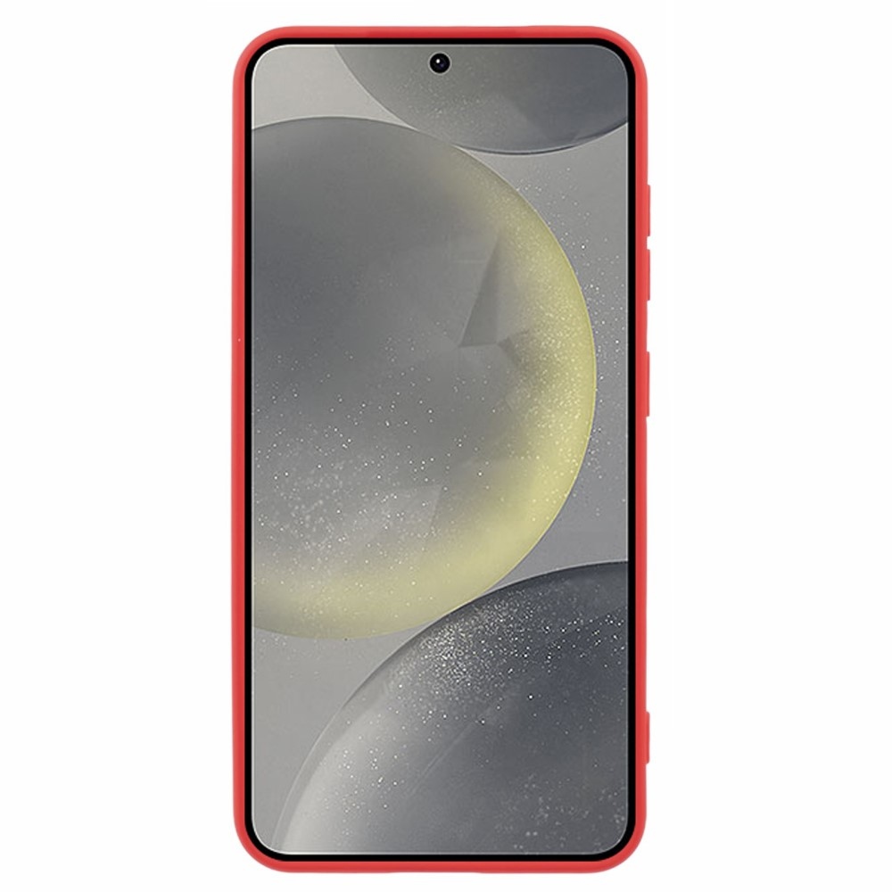 Arc zselés tok Samsung Galaxy S25+ készülékhez - piros