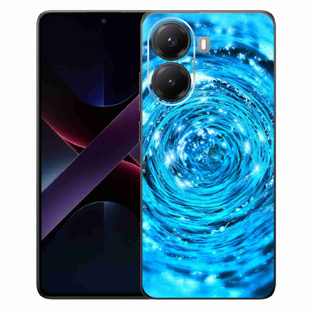 Gél borítás mmCase a Xiaomi Poco X7 Pro 5G számára - vízörvény