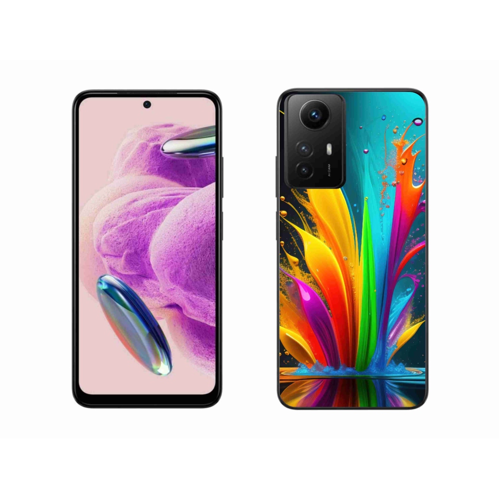 Gél borítás mmCase a Xiaomi Redmi Note 12S-hez - absztrakt motívum 1