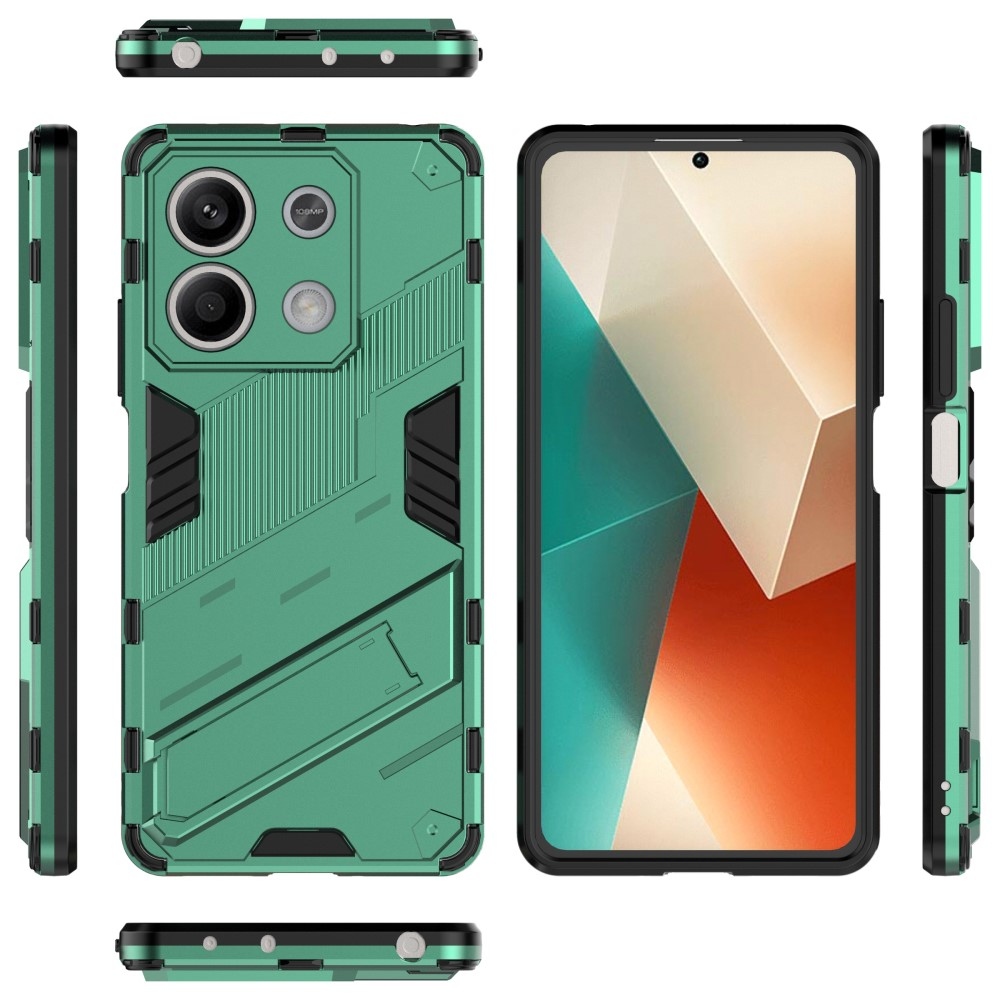 Tartós borító Xiaomi Redmi Note 13 5G - zöld színben