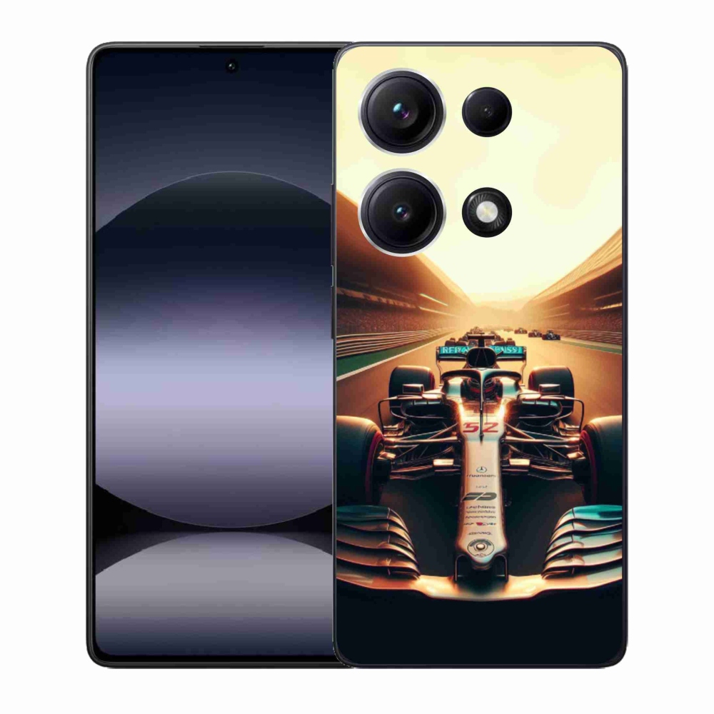 Gél borítás mmCase a Xiaomi Redmi Note 14S-hez - formula 1