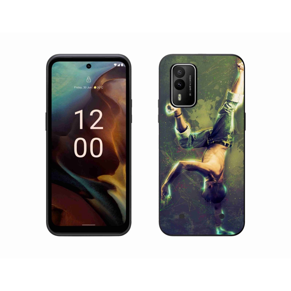 Zselés borítás mmCase a Nokia XR21 készülékhez - breakdance