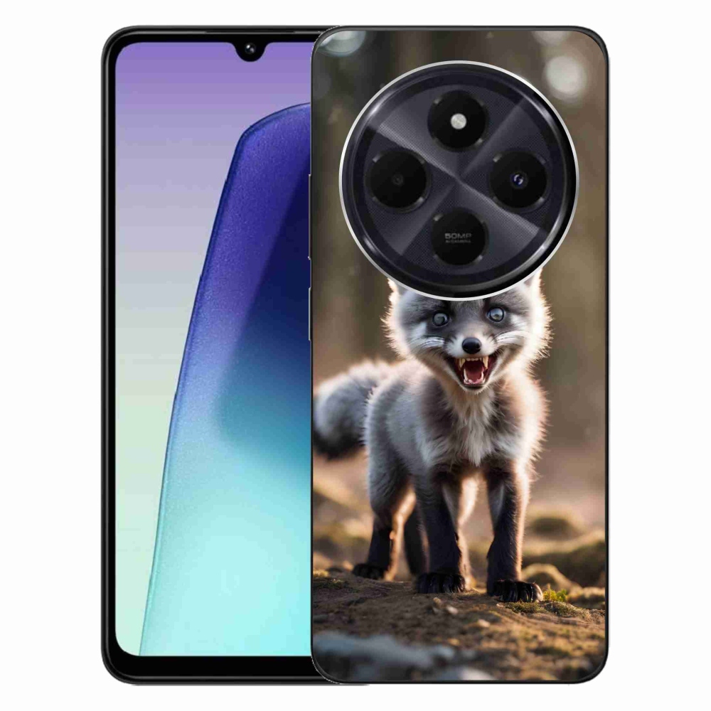 Gél borítás mmCase a Xiaomi Redmi 14C/Poco C75-hez - angry fox