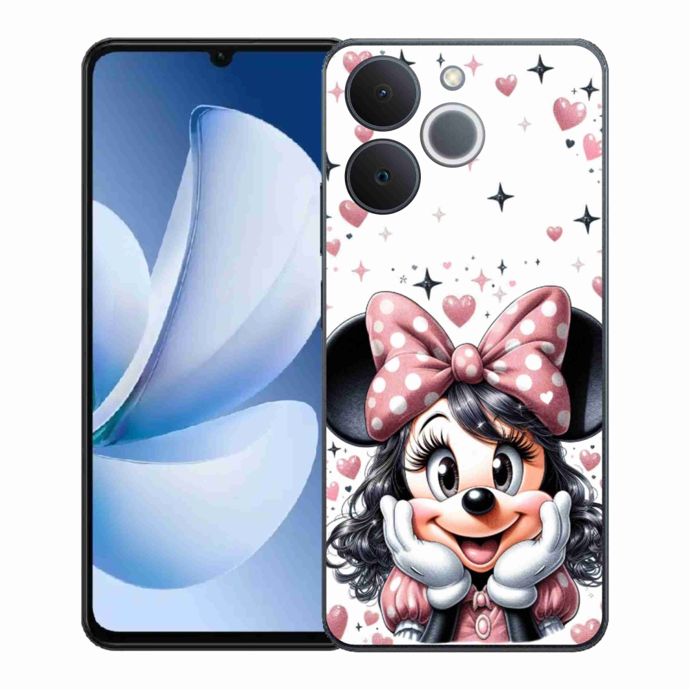 Zselés borítás mmCase a Realme Note 70T készülékhez - minnie