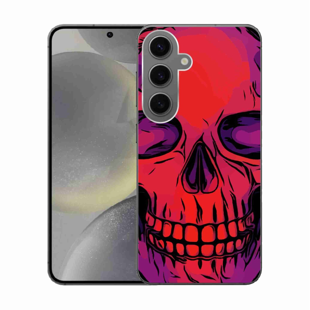 Gél tok mmCase Samsung Galaxy S24 készülékhez - koponya
