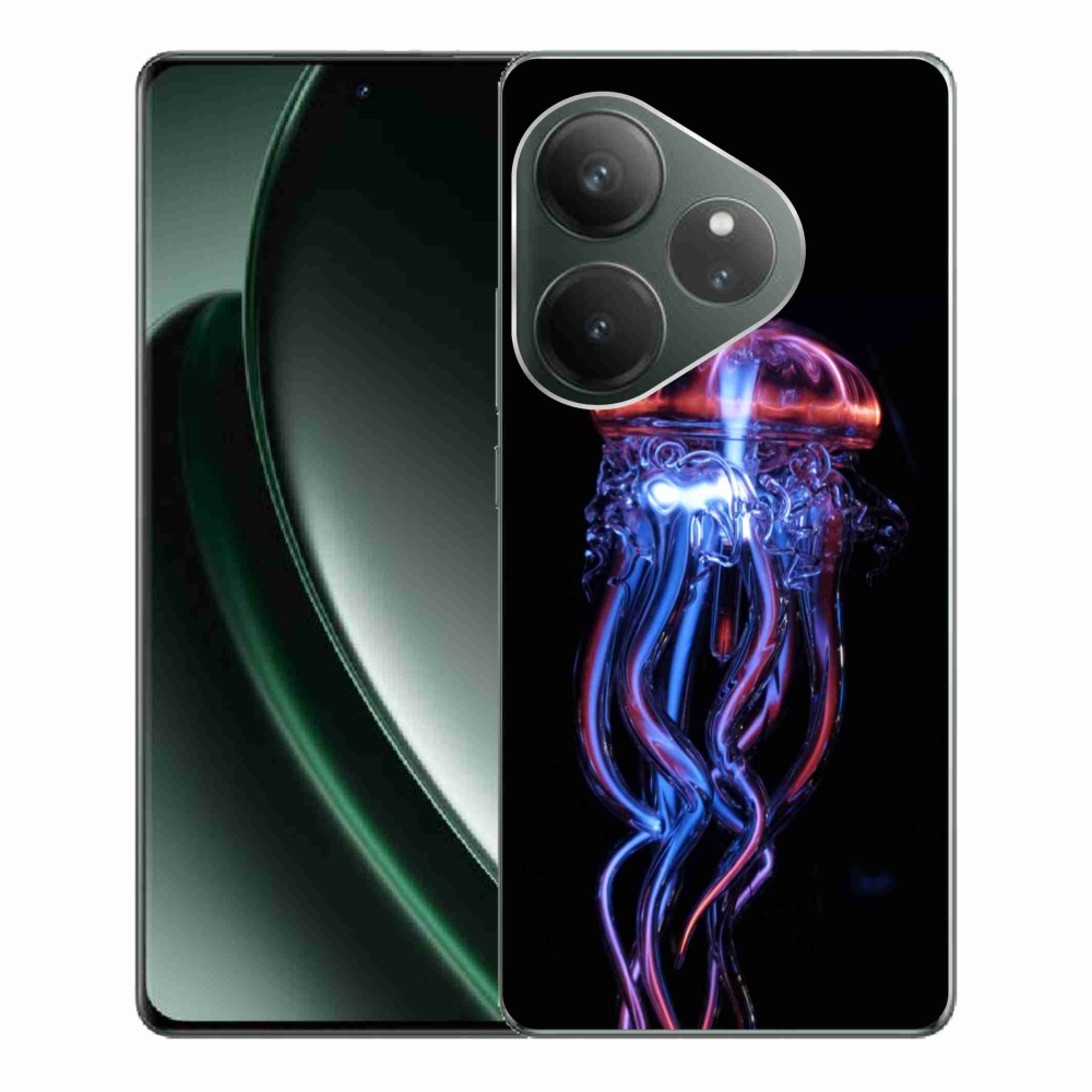 Zselés borítás mmCase a Realme GT 6 5G/GT 6T 5G - medúza számára