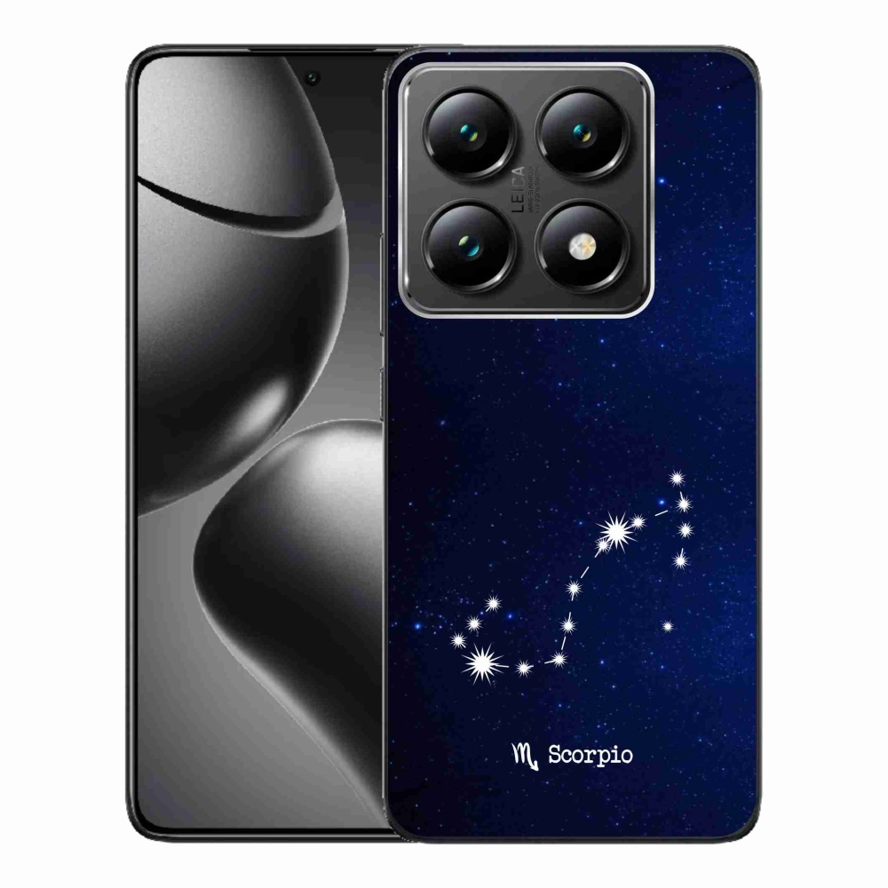 Gél borítás mmCase a Xiaomi 14T Pro számára - Skorpió csillagkép