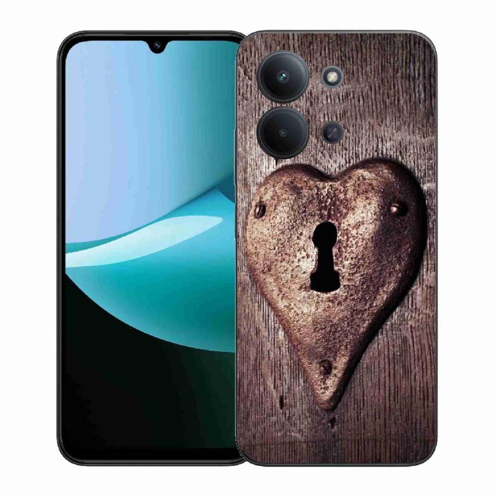 Gél borítás mmCase a Xiaomi Redmi 15C 4G (171mm)/Poco C85 4G (171mm) - szív alakú zárral