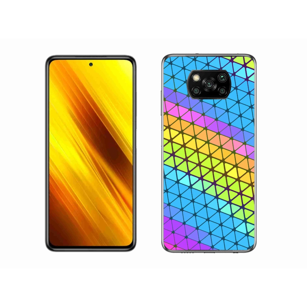 Gél borítás mmCase a Xiaomi Poco X3 Pro számára - absztrakt motívum 16