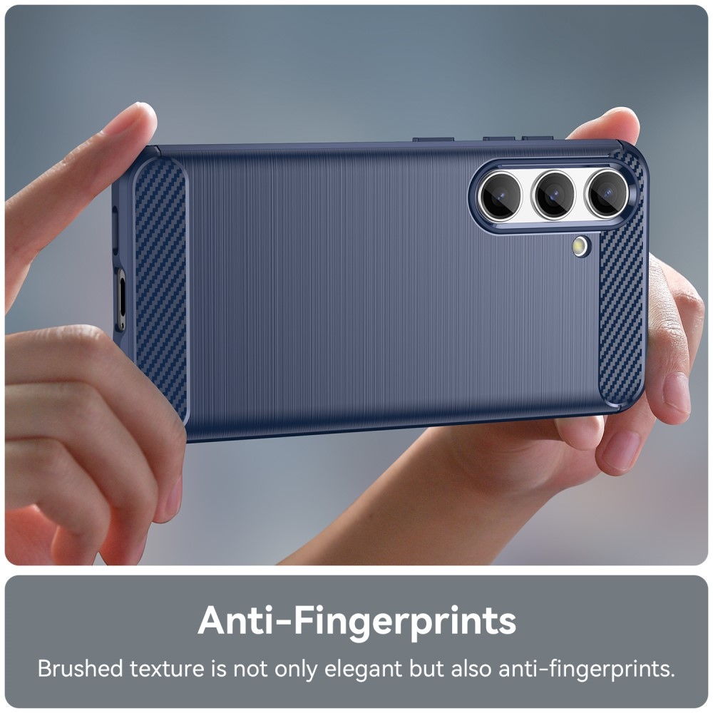 Szénálló zselés tok Samsung Galaxy S24 készülékhez - kék