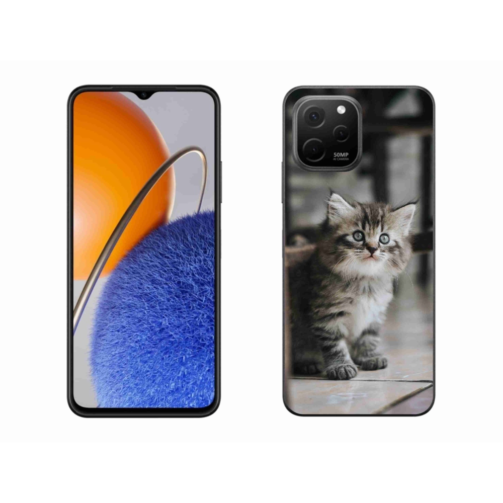 Gél borítás mmCase a Huawei Nova Y61 készülékhez - cica