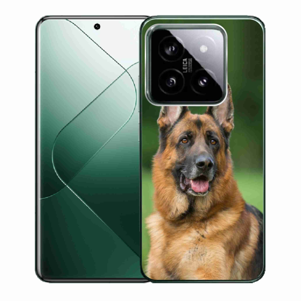 Gél borítás mmCase a Xiaomi 14 - Német juhászkutyához