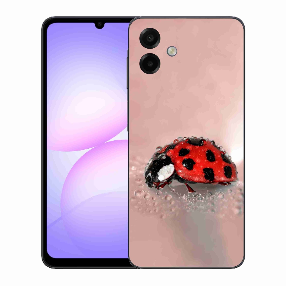 Zselés borítás mmCase Samsung Galaxy A07 4G - katicabogárhoz
