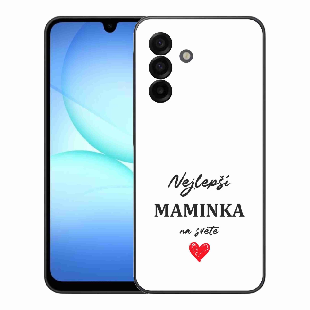 Gél borító mmCase Samsung Galaxy A17 4G/5G - legjobb anya 1 fehér háttér
