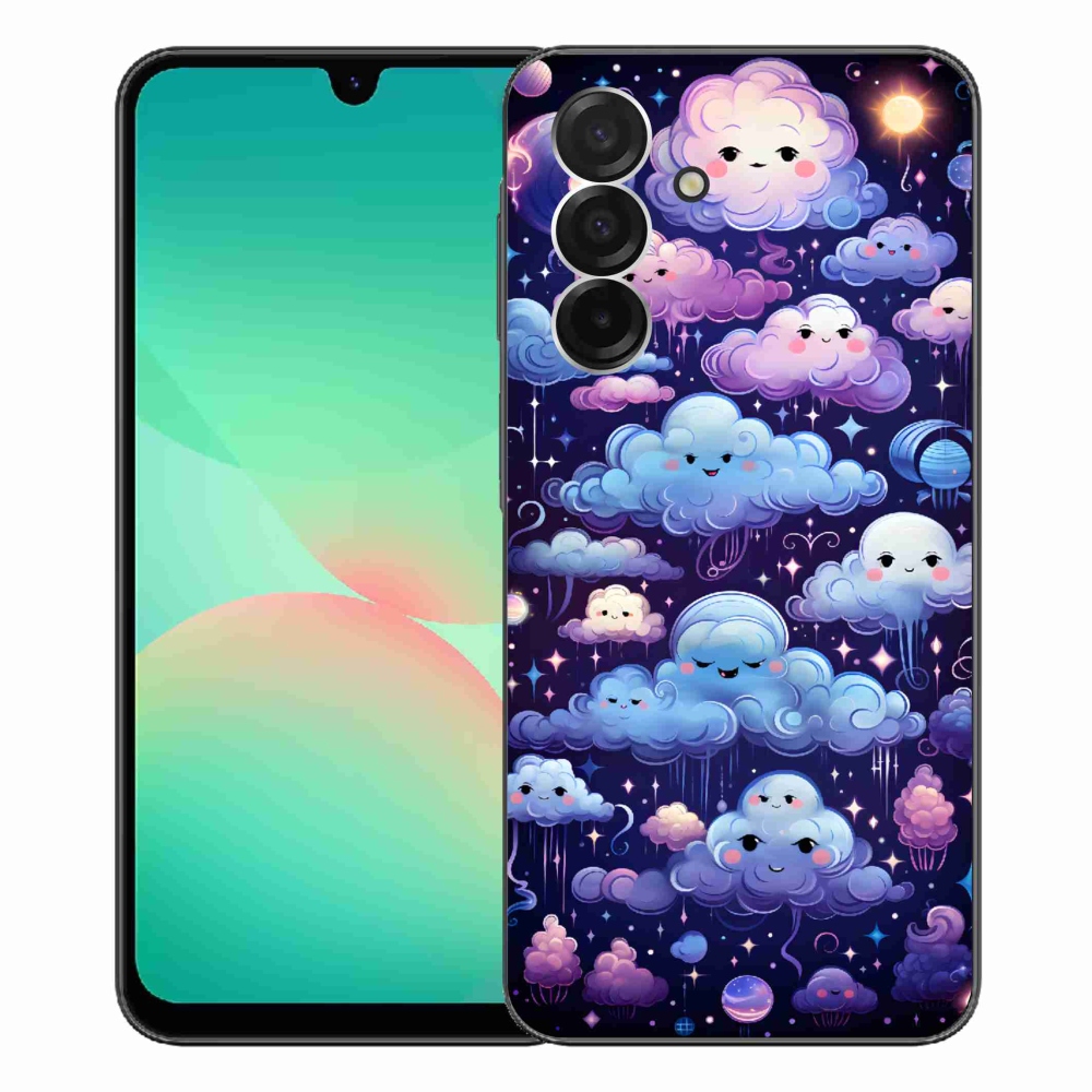 Zselés borítás mmCase Samsung Galaxy A26 5G - felhők
