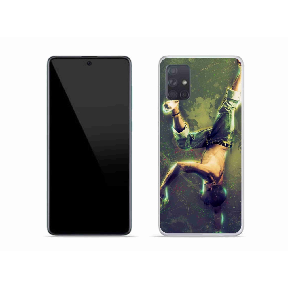 Gél borítás mmCase Samsung Galaxy A51 készülékhez - breakdance