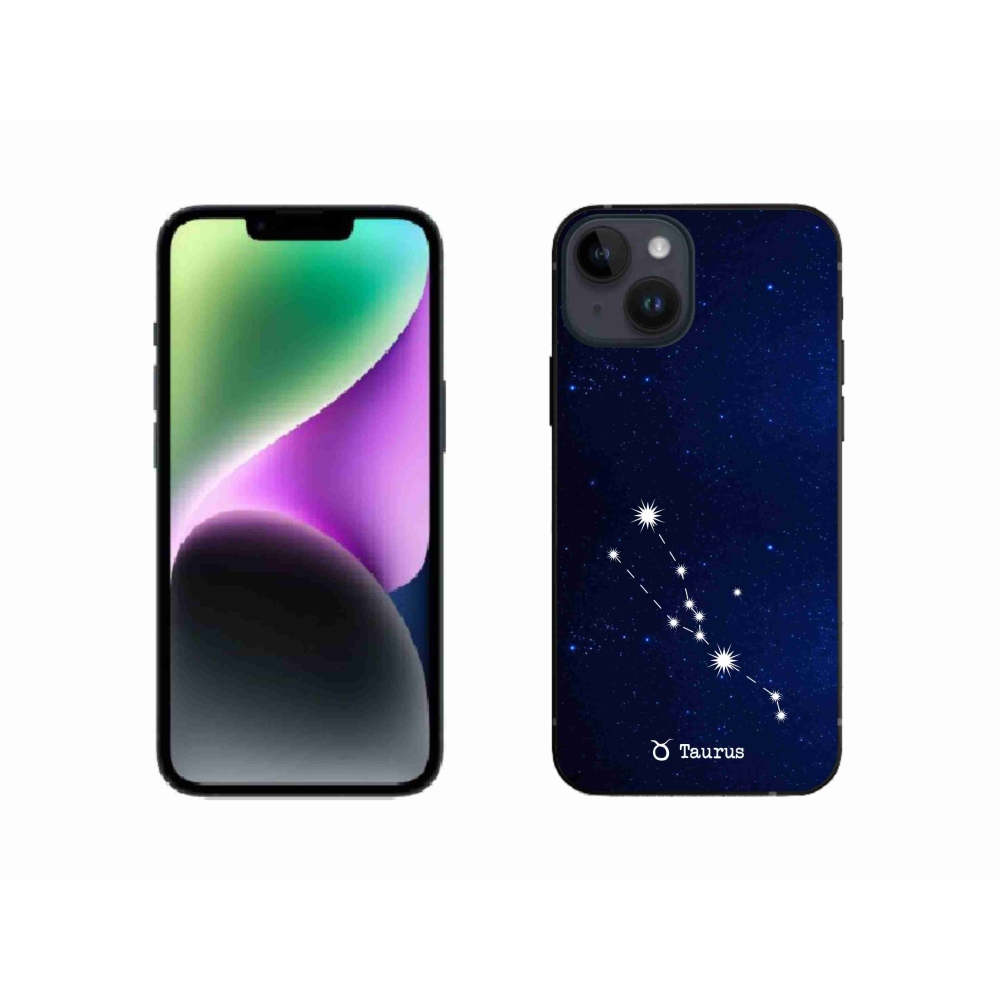Zselés borítás mmCase iPhone 14 készülékhez - Bika csillagkép