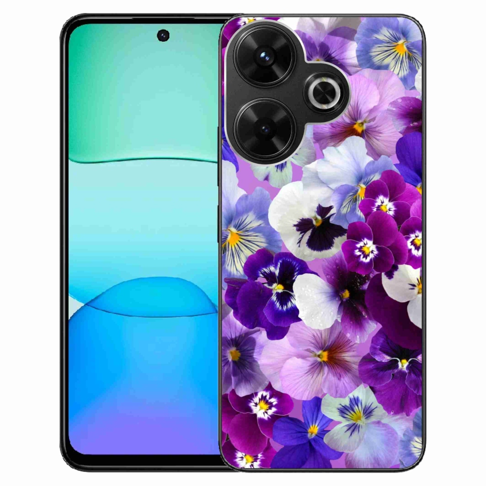 Gél borító mmCase a Xiaomi Redmi 13 4G/Poco M6 4G - virágok 9