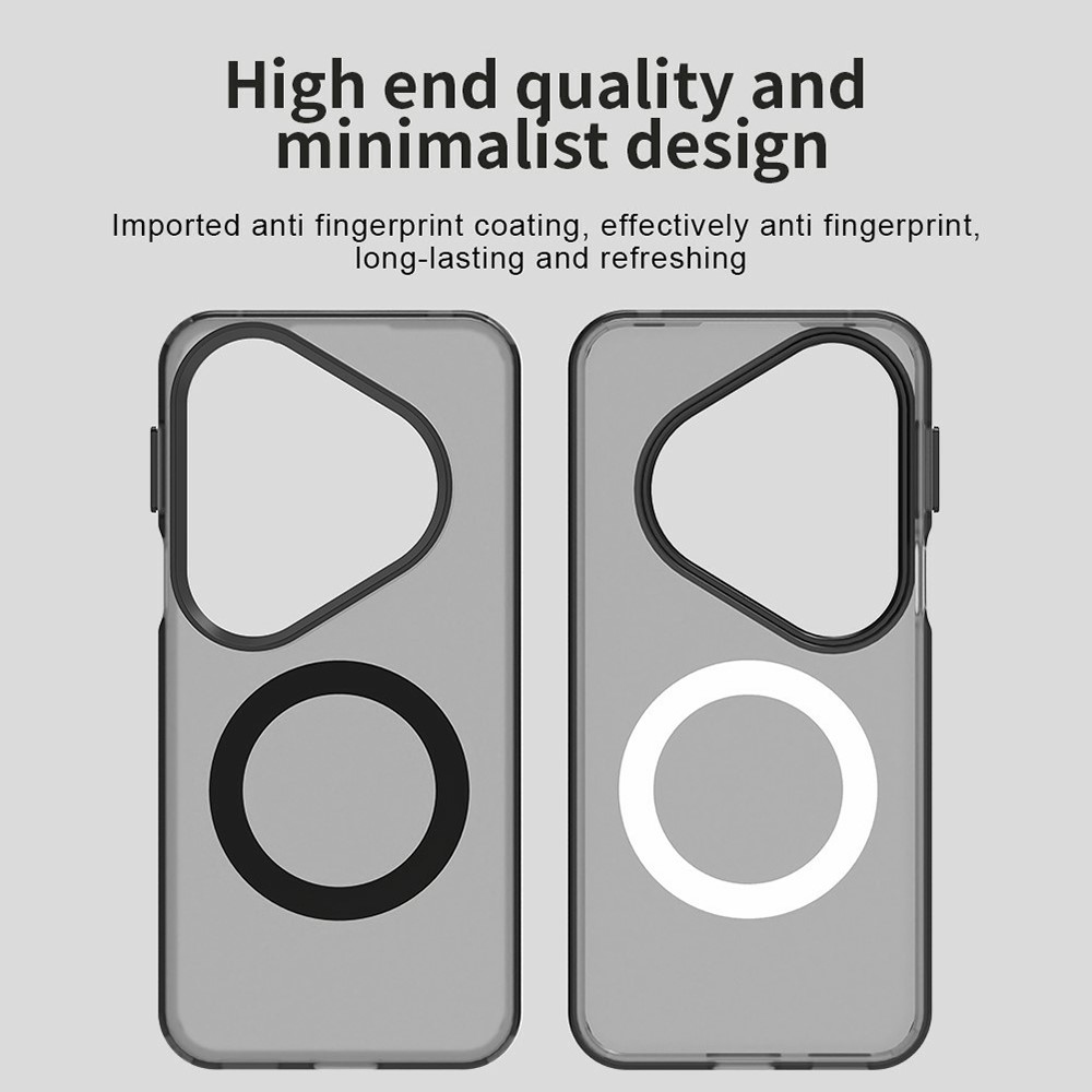 Candy gél tok MagSafe-fel Huawei Pura 80 Pro-hoz - fekete