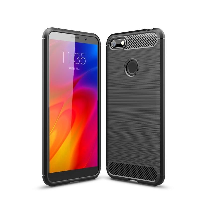 Szénálló zselés borítás Motorola Moto E6 Play készülékhez - fekete