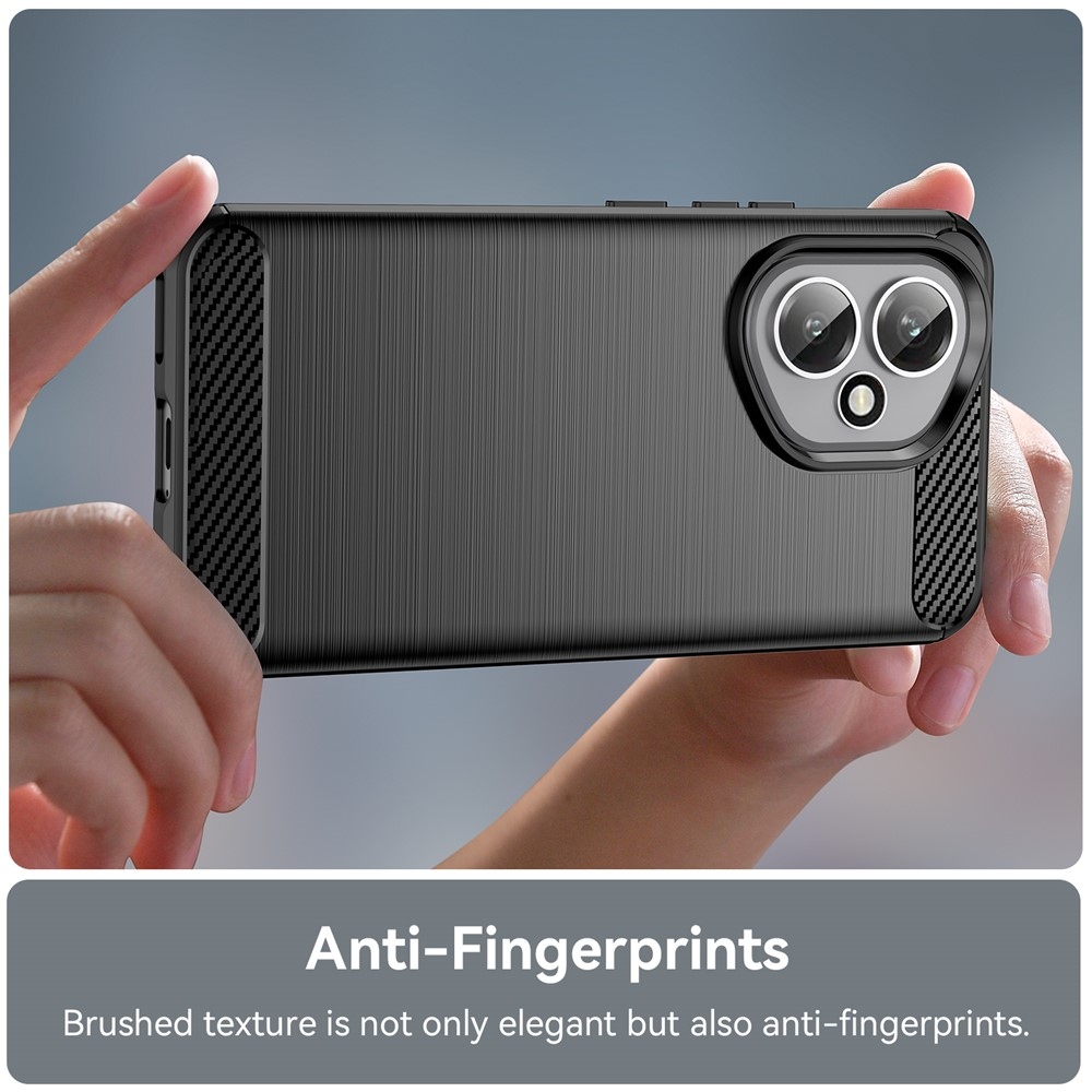 Szénálló zselés tok a Honor 400-hoz - fekete