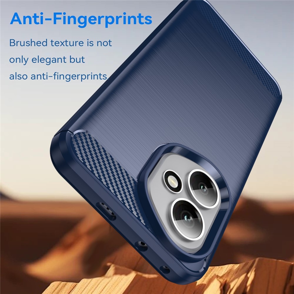 Szénálló zselés tok Honor 400-hoz - kék