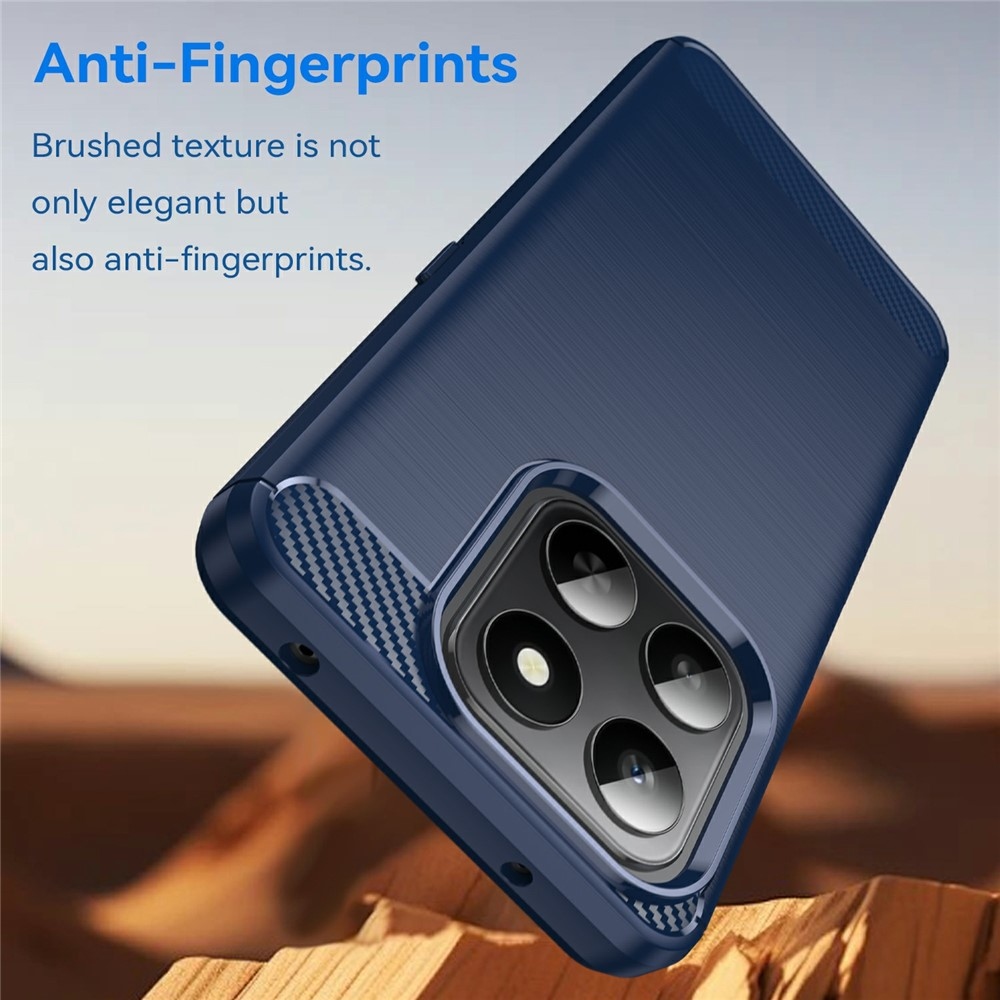 Szénálló zselés tok a Honor 400 Smart 5G/4G/Honor X7d készülékhez - kék