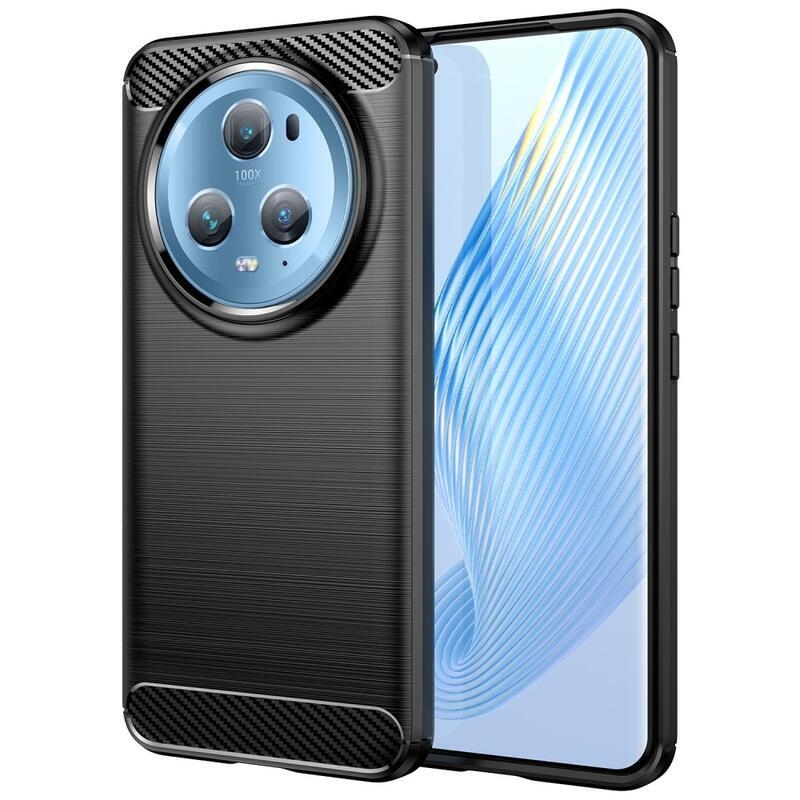Szénálló zselés tok a Honor Magic 5 Pro 5G készülékhez - fekete