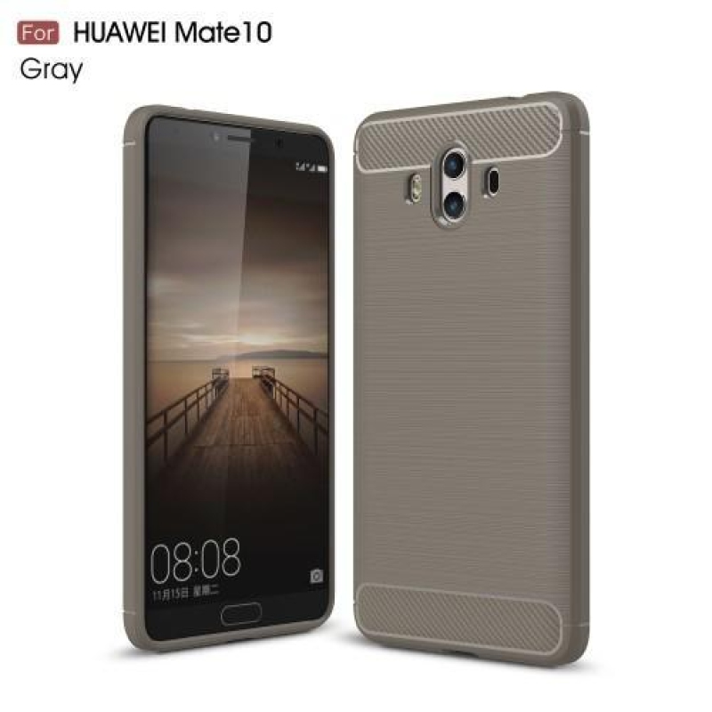 Szénálló zselés tok Huawei Mate 10 készülékhez - szürke