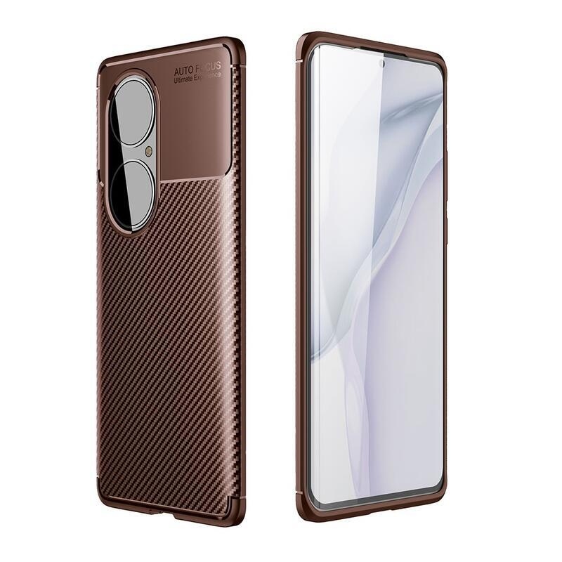 Szénálló zselés tok a Huawei P50 Pro készülékhez - barna