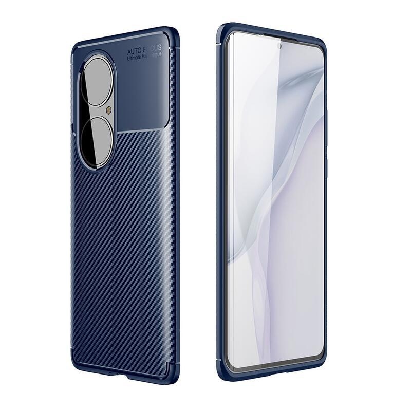 Szénálló zselés tok a Huawei P50 Pro készülékhez - kék