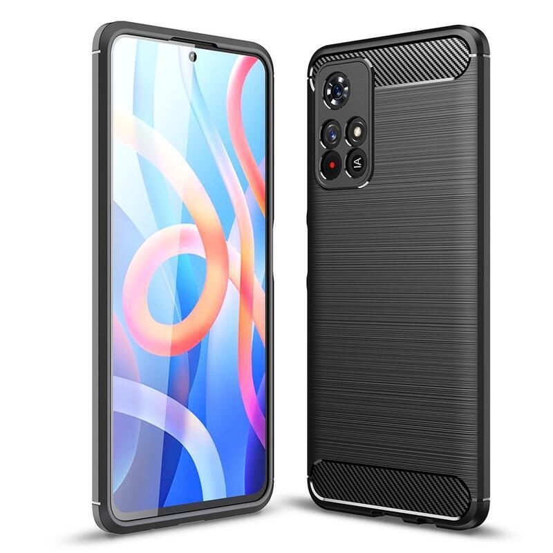 Szénálló zselés tok Xiaomi Poco M4 Pro 5G/Redmi Note 11S 5G - fekete