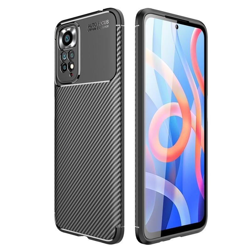 Szénálló zselés tok Xiaomi Redmi Note 11 4G/Note 11S 4G - fekete