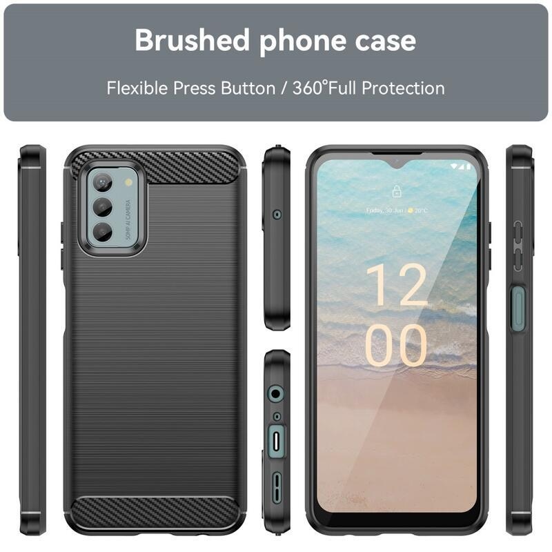 Szénálló zselés tok Nokia G22 készülékhez - fekete