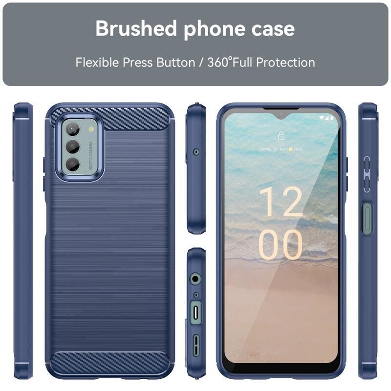 Szénálló zselés tok Nokia G22 készülékhez - kék