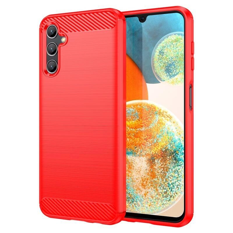 Szénálló zselés tok Samsung Galaxy A14 4G/5G készülékhez - piros