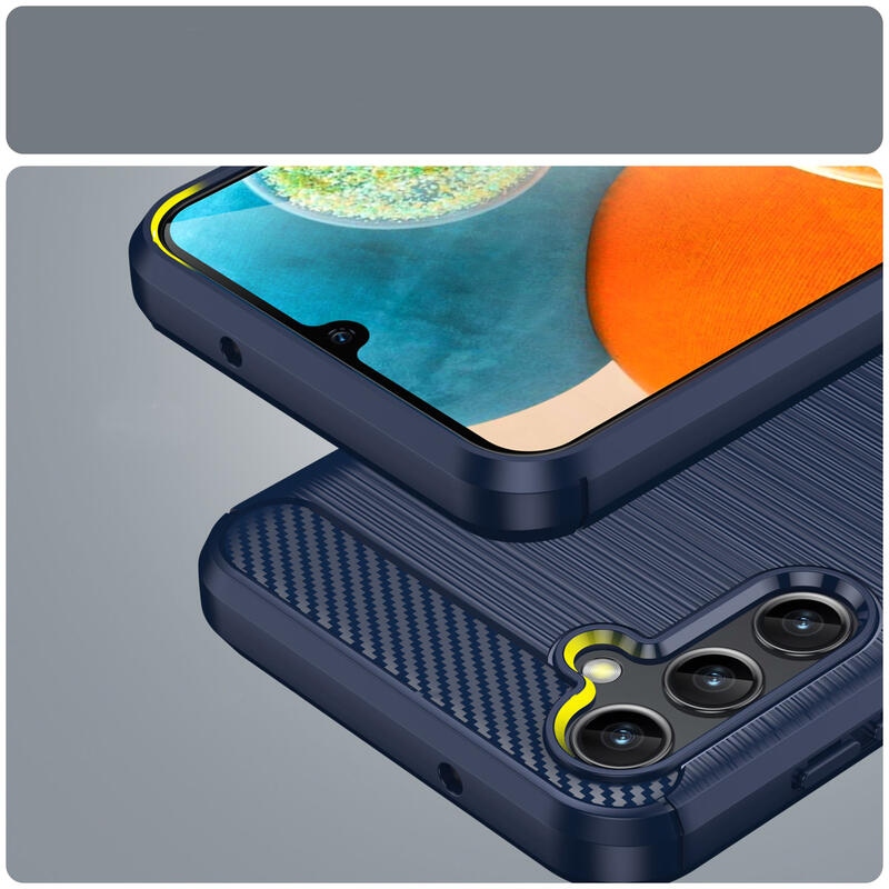 Szénálló zselés tok Samsung Galaxy A14 4G/5G készülékhez - kék