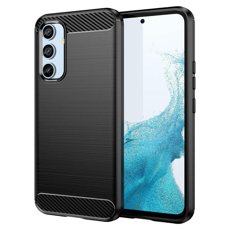Szénálló zselés tok Samsung Galaxy A54 5G - fekete