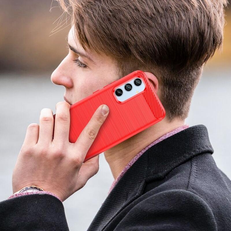 Szénálló zselés tok Samsung Galaxy A54 5G - piros
