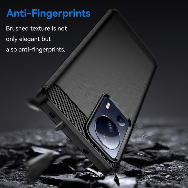 Szénálló zselés tok Xiaomi 13 Lite-hoz - fekete