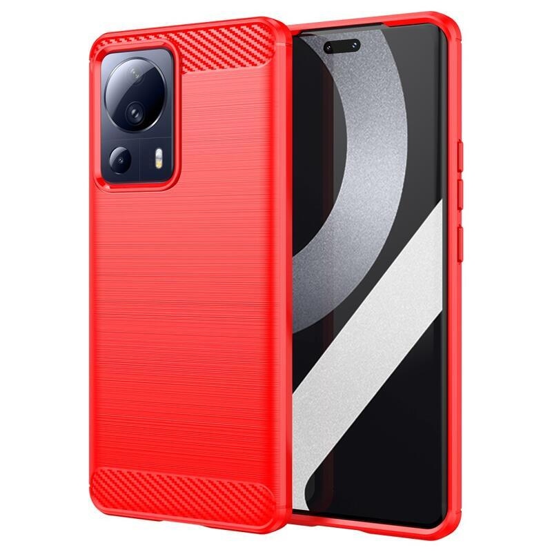 Szénálló zselés tok Xiaomi 13 Lite-hoz - piros