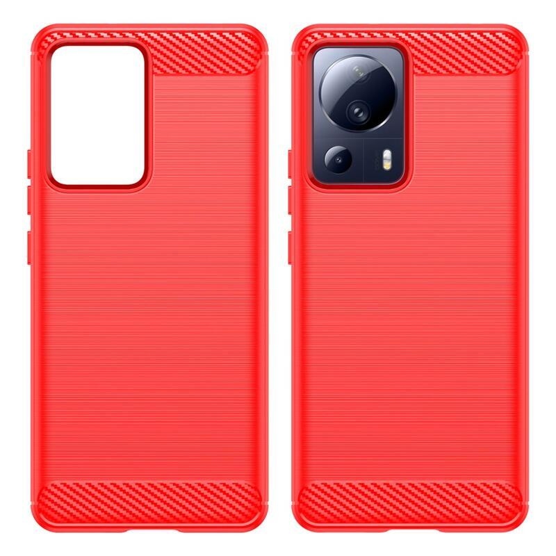 Szénálló zselés tok Xiaomi 13 Lite-hoz - piros