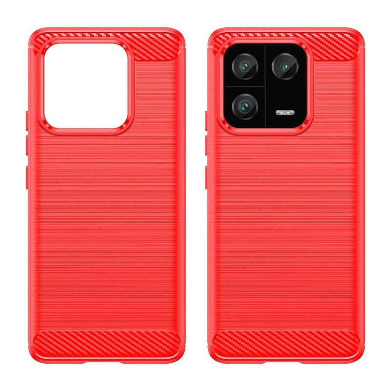 Szénálló zselés tok Xiaomi 13 Pro-hoz - piros