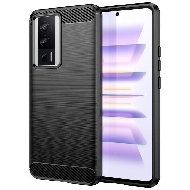 Szénálló zselés tok Xiaomi Poco F5 Pro - fekete